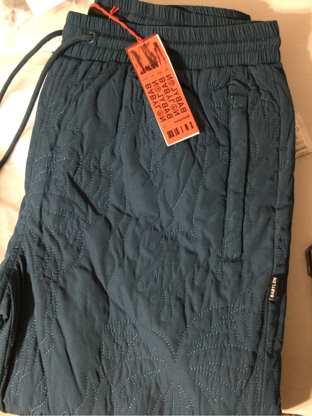 BABYLON 'Crass Pants' in Deep Teal